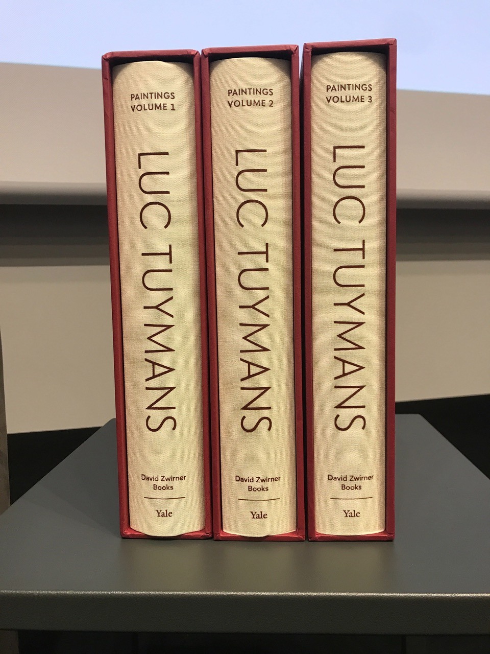 Volume 1-3 of Luc Tuymans Catalogue Raisonné of Paintings